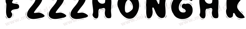 FZZZHONGHK GBK1 0字体转换